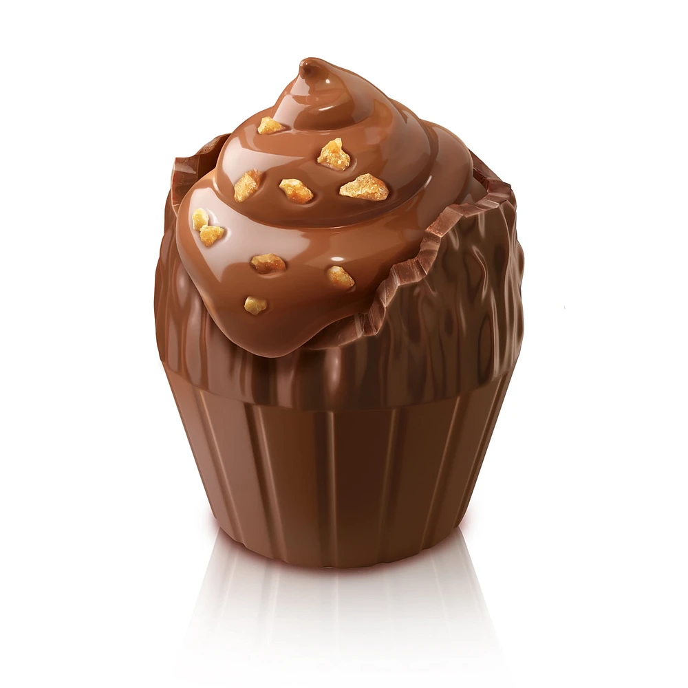 Ferrero Rocher® Golden Eggs, Milk Chocolate covered eggs with creamy hazelnut & cocoa filling, Easter Eggs, 10 Chocolates, 90g