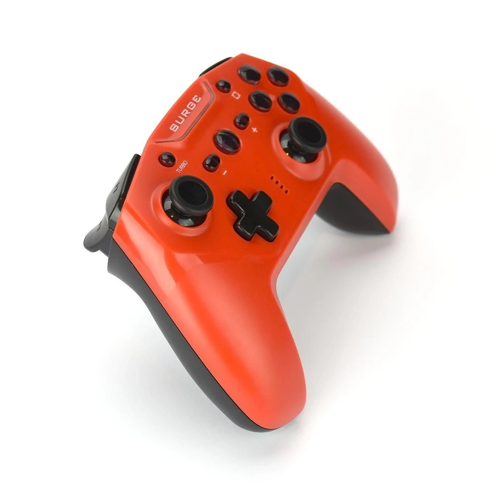 Surge Switchpad Pro Wireless Controller For Nintendo Switch & Nintendo Switch OLED - Red