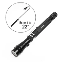 WorkPro Magnetic Telescoping Light With Pickup Tool