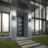 Artika applique murale Linea à DEL intégrées en argent