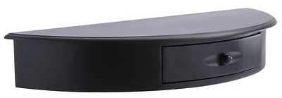 kieragrace Providence Morris Half Moon Shelf - Black, Matte Finish
