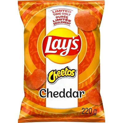 Lay’s croustilles assaisonnées Cheddar