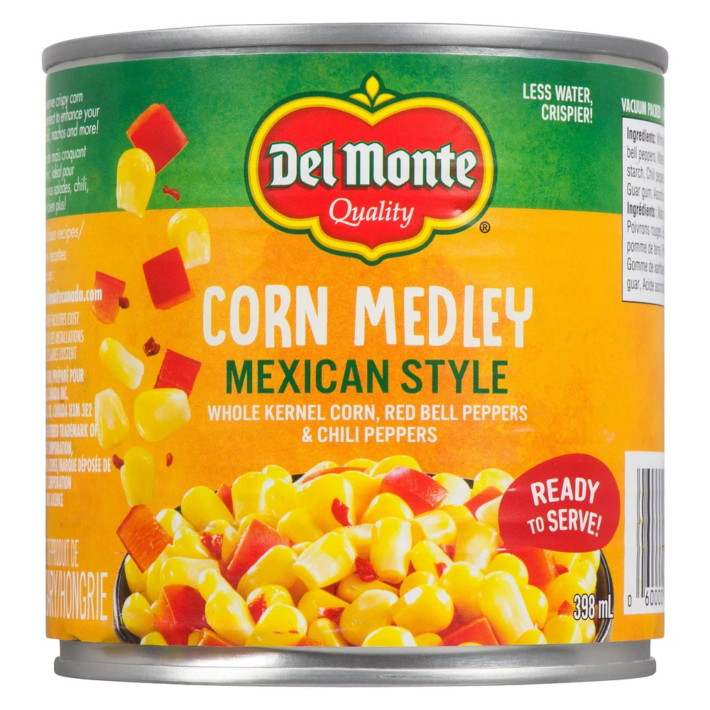 Del Monte® Corn Medley Mexican Style 398 mL