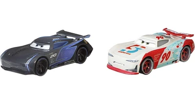 Disney Pixar Cars Jackson Storm et Paul Conrev, Lot de 2