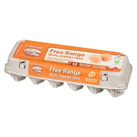 Conestoga Farms Free Range Medium Brown Eggs, 12 count