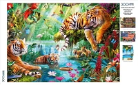 Buffalo Games Large Pieces Tiger Lagoon 300 Piece Jigsaw Puzzle
