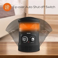 Pelonis 1500W 360 Degree Surround Fan Heater