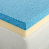 Zinus Spa Sensations surmatelas en mousse à mémoire de forme rafraîchissante de 4 pouces