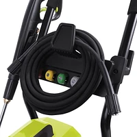 Sun Joe SPX9005-PRO Nettoyeur haute pression à vilebrequin à entraînement direct électrique à eau froide de la série commerciale, moteur à induction sans balais de 2,15 HP, 120 V, support mural, cage