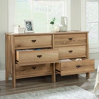 Sauder Trestle 6-Drawer Dresser