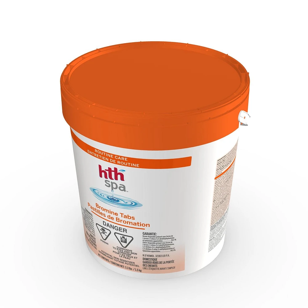 hth spa pastilles de bromation, 1,5 kg