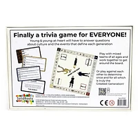 SolidRoots, Mind the Gap - Un jeu de culture générale pour les générations Z, Y, X, baby-boomer | Jeux familiaux | Jeux de cartes | Jeux pour adultes et enfants à partir de 10 ans Spin Master Games Jeux