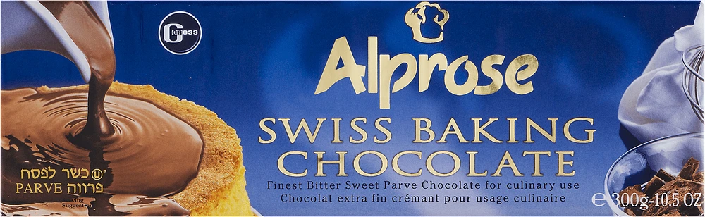 BAKING CHOC SWISS - FRENCH E-ALPROSE CUISSON CHOC SUISSE