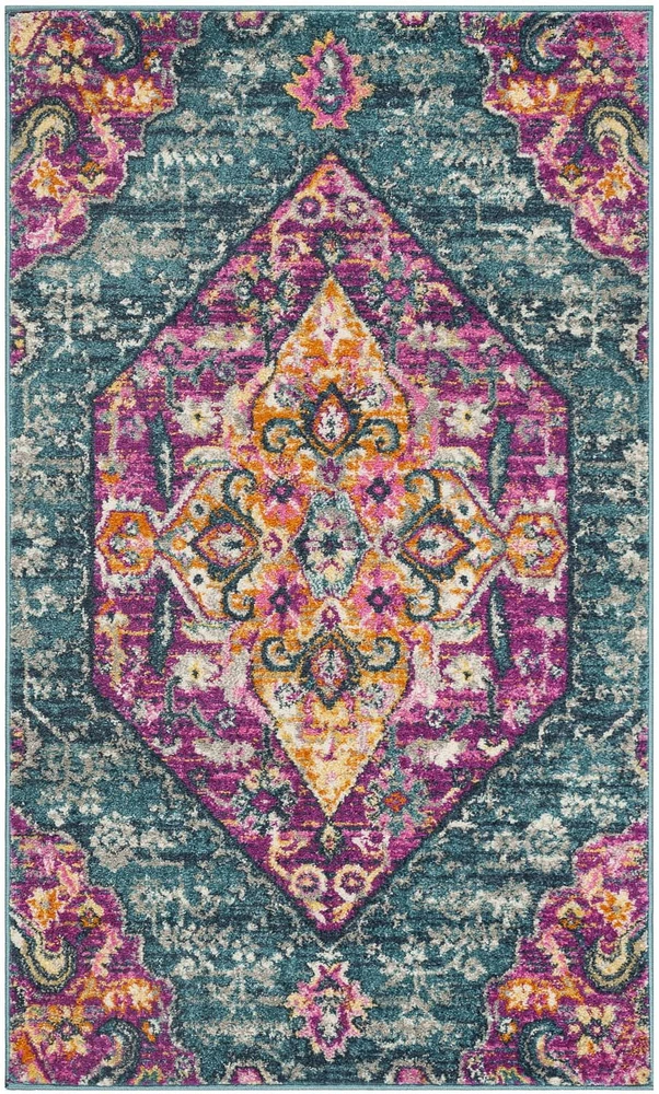 SAFAVIEH Madison Karissa Floral Area Rug