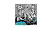 Marqueurs permanents Sharpie, pointe fine et ultra-fine, couleurs variées, 30 unités Marqueurs permanents