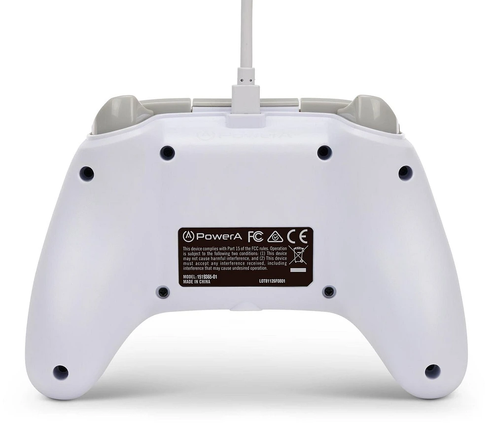 PowerA Wired Controller for Xbox Series X|S - White, Xbox