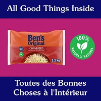 BEN'S ORIGINAL CONVERTED Long Grain Parboiled Rice, 2.2kg Bag, E-BENS ORIGINAL BEN'S CONVERTED 2.27