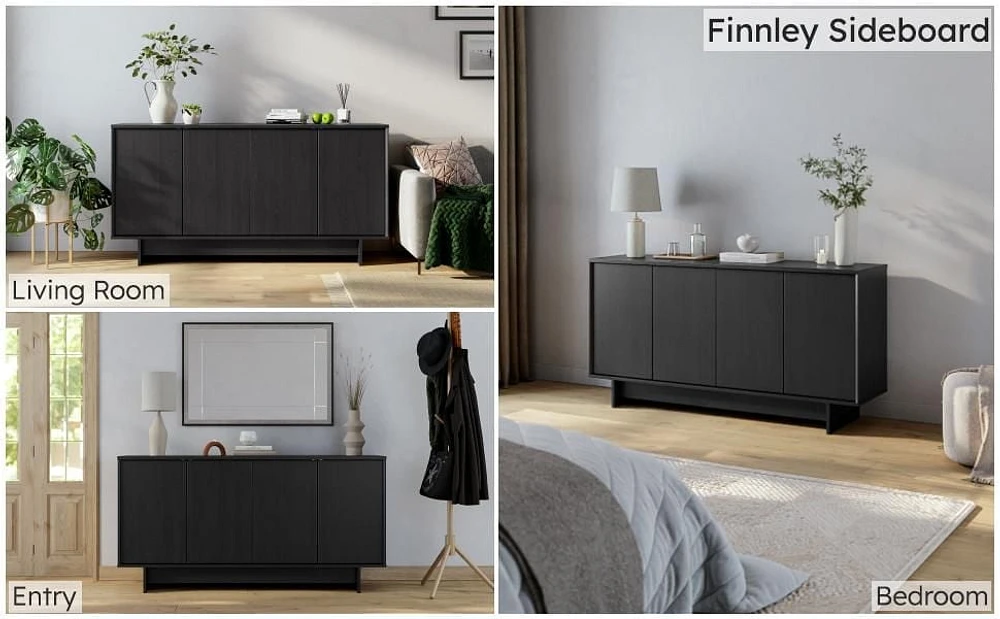 Prepac Finnley Buffet Chêne
