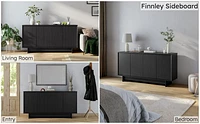 Prepac Finnley Buffet Chêne