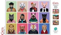 Buffalo Games - Le puzzle Cats Series - Cats in Clothes - en 750 pièces