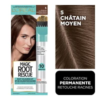 L'Oréal Paris Magic Root Permanent, Retouche Permanente des Racines Couverture des gris à 100%