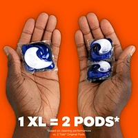 Tide Hygienic Clean Power PODS Laundry Detergent Pacs, Original Scent, Removes Visible and Invisible Dirt, 18CT