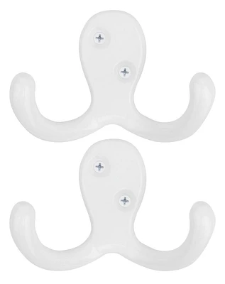 era Welcome Hooks, 2-Pack White, 2.75in x 1.87in