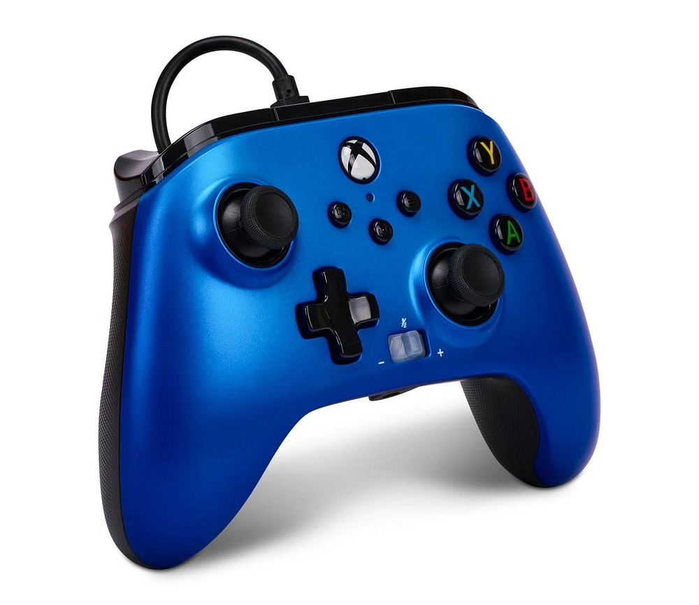 PowerA Enhanced Wired Controller for Xbox Series X|S - Sapphire Fade, Microsoft Xbox