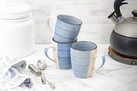Hometrends Ensemble de 3 tasses Sophia