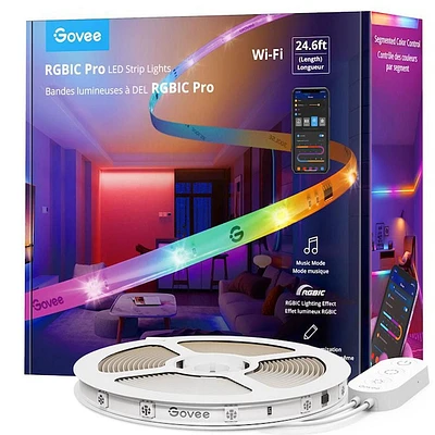 Govee Wi-Fi LED Strip Light 24.6 ft