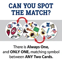 Masterpieces Puzzle Company Game Day - NFL Spot It! Card Game