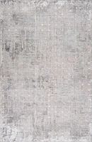 Rug Branch Atlas Scandinavian Indoor Area Rug, Grey Beige, Distressed - Living Room, Bedroom, Dining Room, and Kitchen