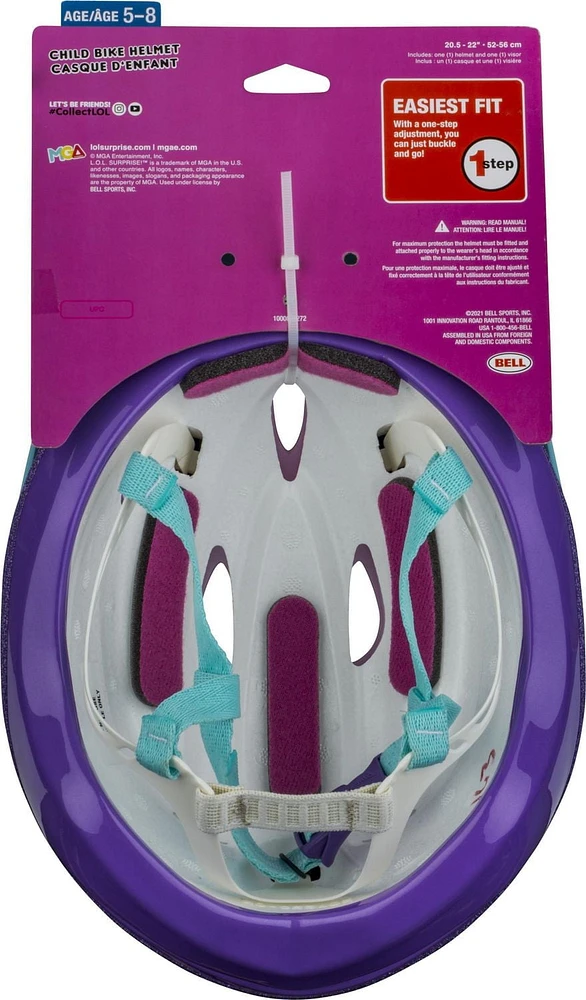 LOL Surprise! ™  Child Bike Helmet, Size 52-56 cm