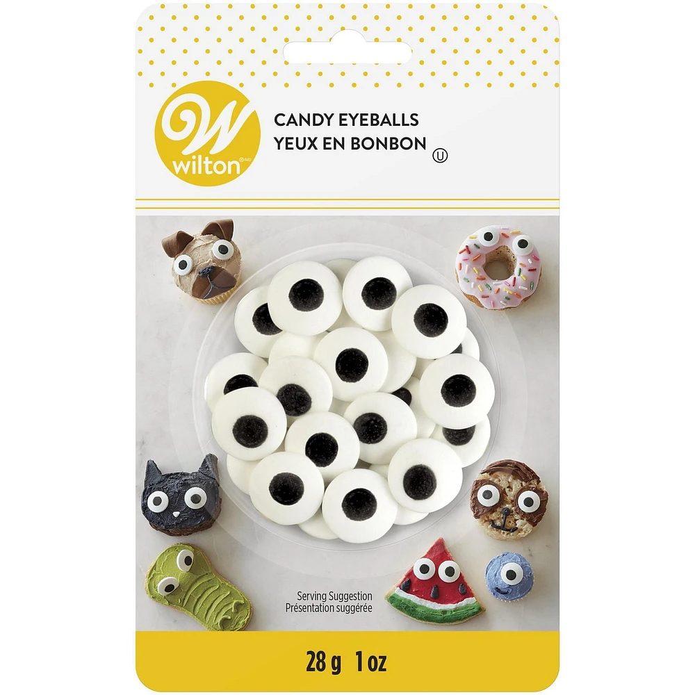 Gros yeux en bonbon Wilton