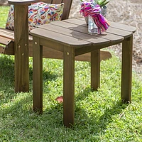 Table d'Extrémité Extérieure Adirondack en Teck