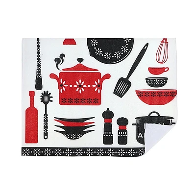 IH Casa Decor Microfibre Drying Mat Kitchenware - Ensemble De 2