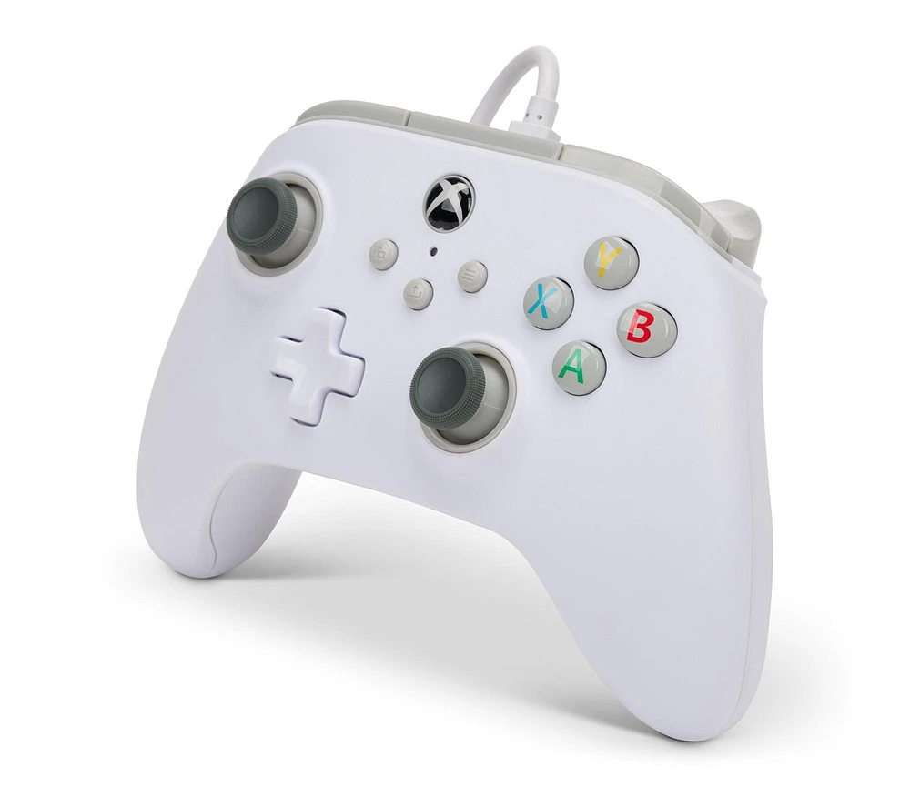 PowerA Wired Controller for Xbox Series X|S - White, Xbox