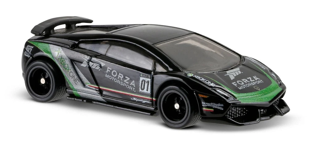 Hot Wheels Forza Motorsport Véhicule en métal moulé sous pression – Lamborghini Gallardo LP 570-4 Superleggera