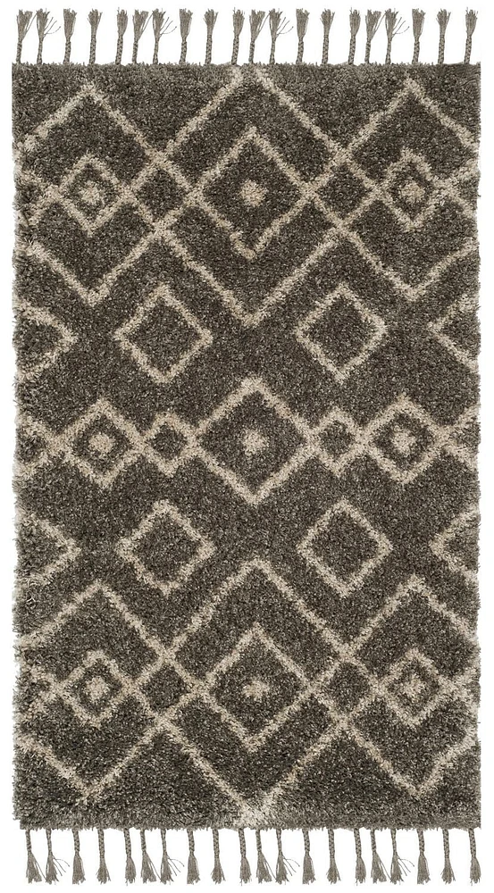 Safavieh Moroccan Fringe Janella Tapis Géométrique Shag