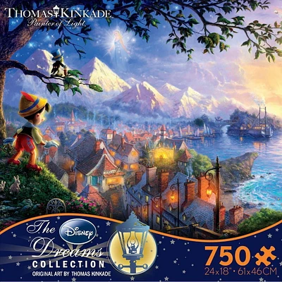 Ceaco: Thomas Kinkade - Disney Pinocchio casse tête (750 pc)
