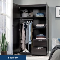Sauder® Select Meuble de Rangement / Armoire, Finition Merisier Cannelle, 420055