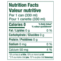 PERRIER Raspberry Carbonated Natural Spring Water with Natural Flavour, No Calories, No Sweeteners, No Sodium, Can 2.64 kg, E-PERRIER PERRIER RSPB 8X330ML