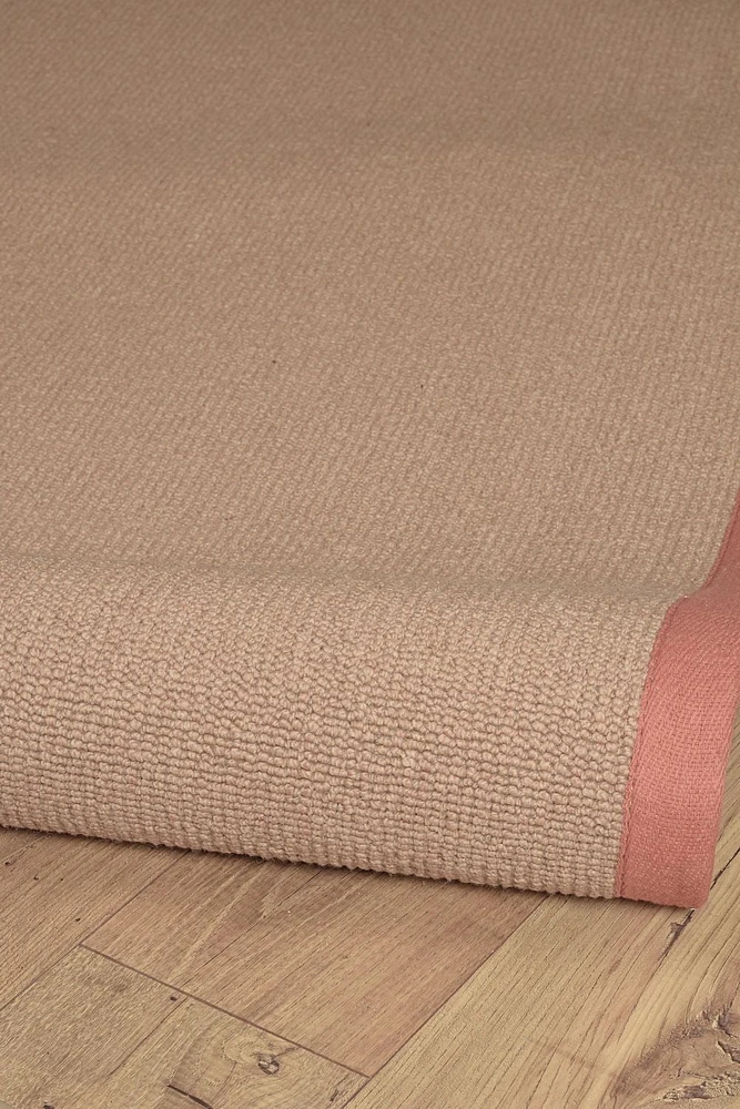 Tapis d'appoint Athena liège et orange brûlé 1 pi 10 po x 2 pi 10 po