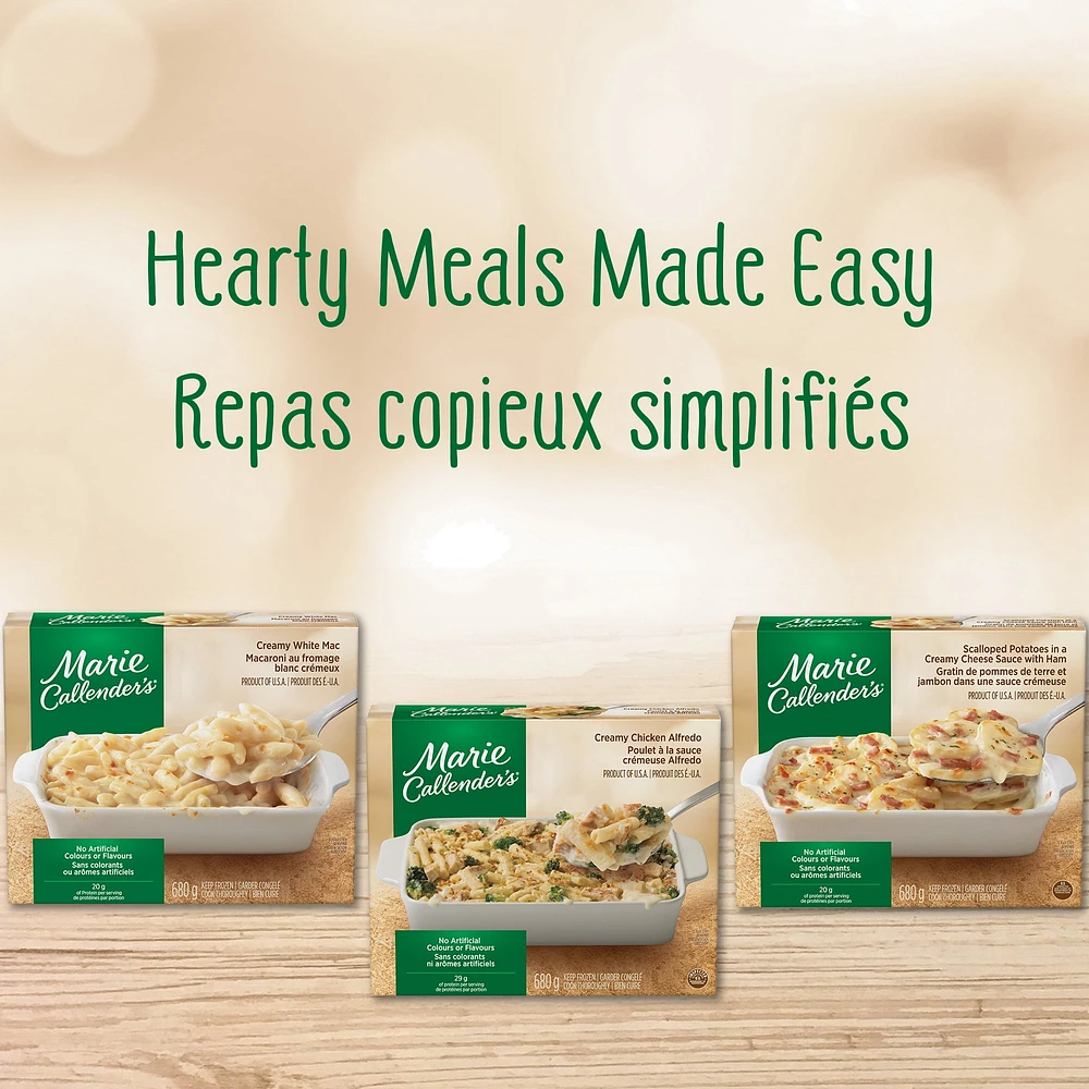  Marie Callender's Cheesy Chicken & Broccoli Frozen Multi-Serve Meal, 680g