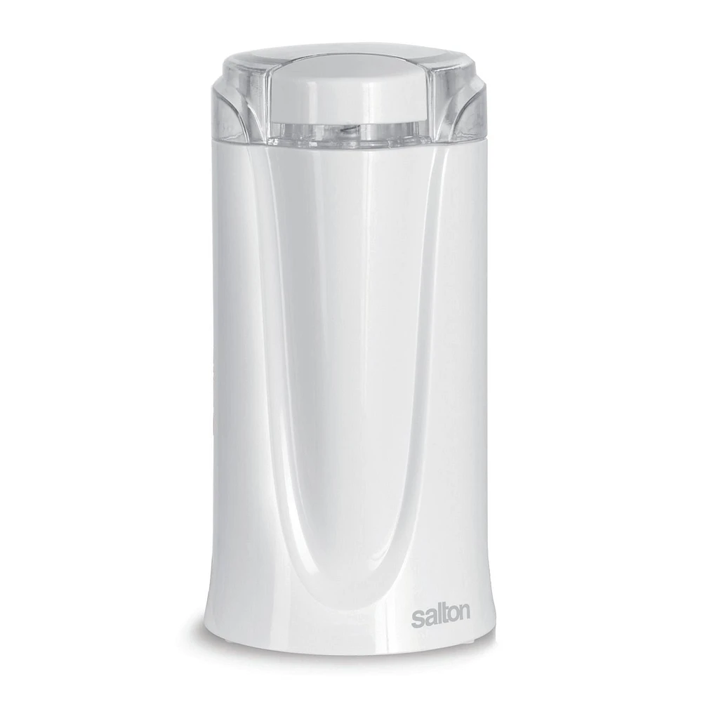 Salton Coffee, Spice & Herb Electric Grinder - White, CG1990WH