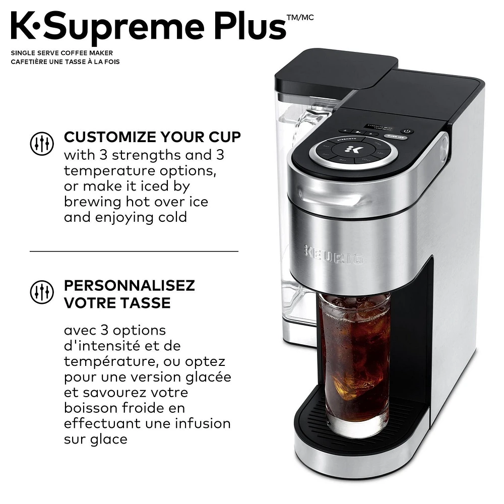 Keurig K-Supreme Plus Single Serve K-Cup Pod Coffee Maker, Multistream