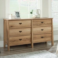 Sauder Trestle 6-Drawer Dresser