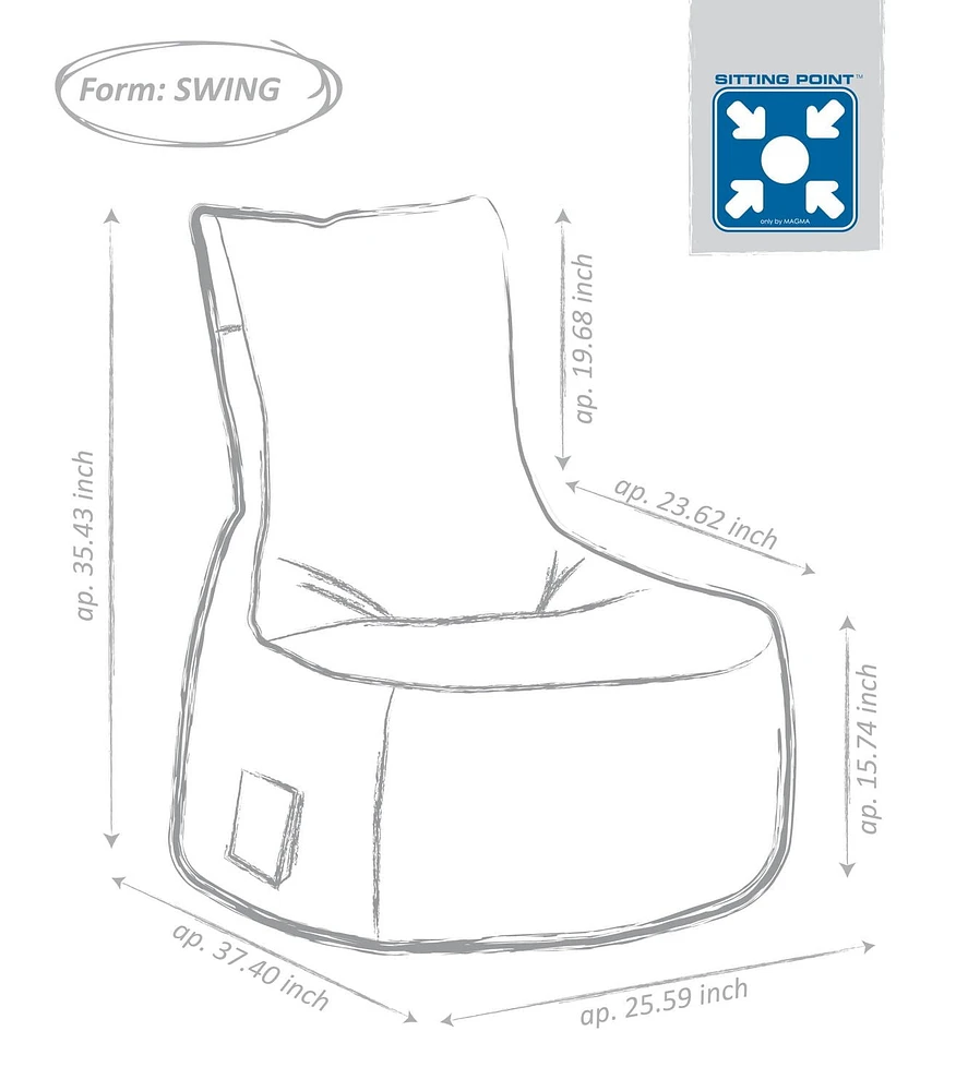 Gouchee Home Swing Brava de Sitting Point