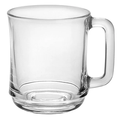 Duralex Lys Stackable Clear Mug 310 ml Set of 6