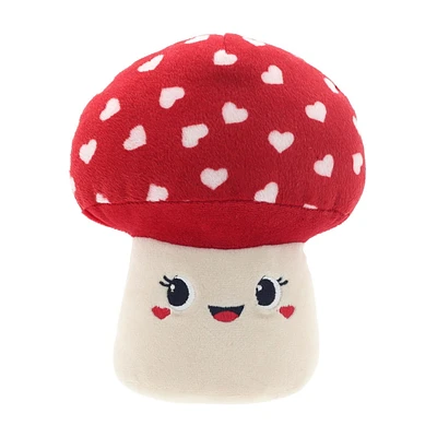Façon de célébrer 6 pouces de champignon adorable délicieux de la Saint-Valentin